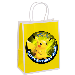 Pokeman Gift Bags | Goodie Bag Of Animal Theme